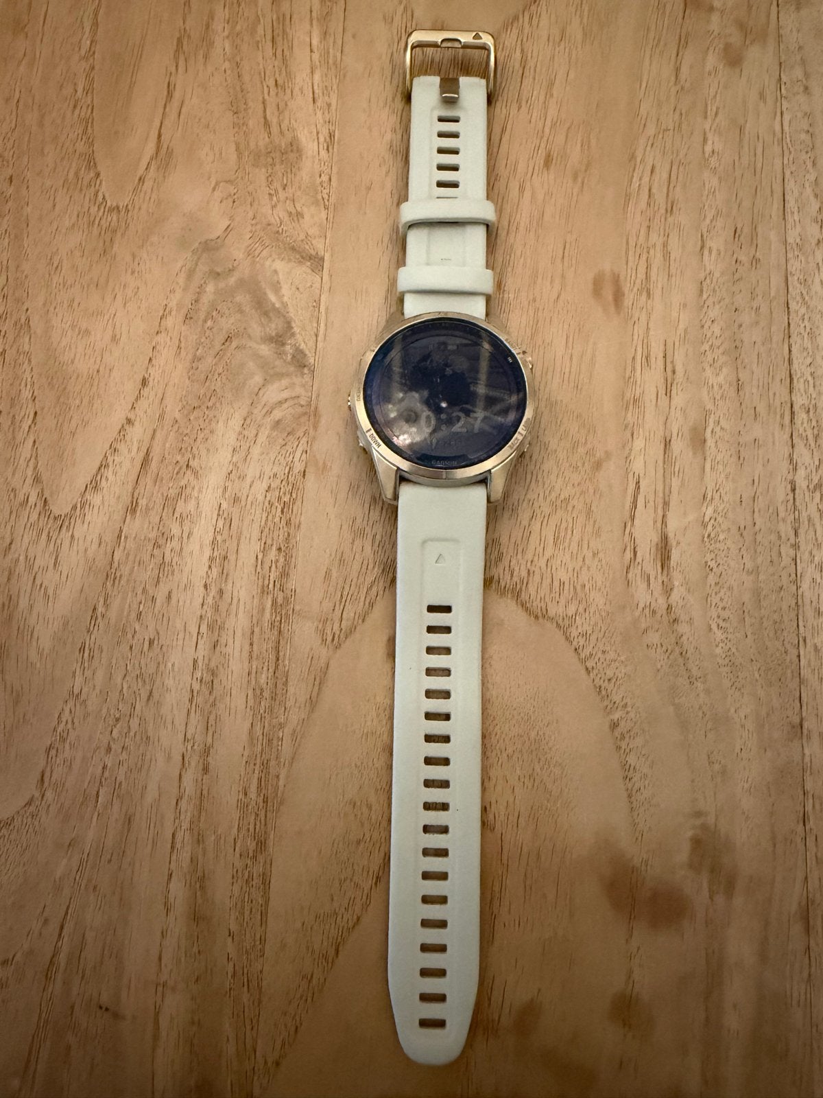 Garmin Fenix 7S Solar Sapphire - Gebruikt, Ophalen of Verzenden, Waterdicht, Afstand, Gebruikt