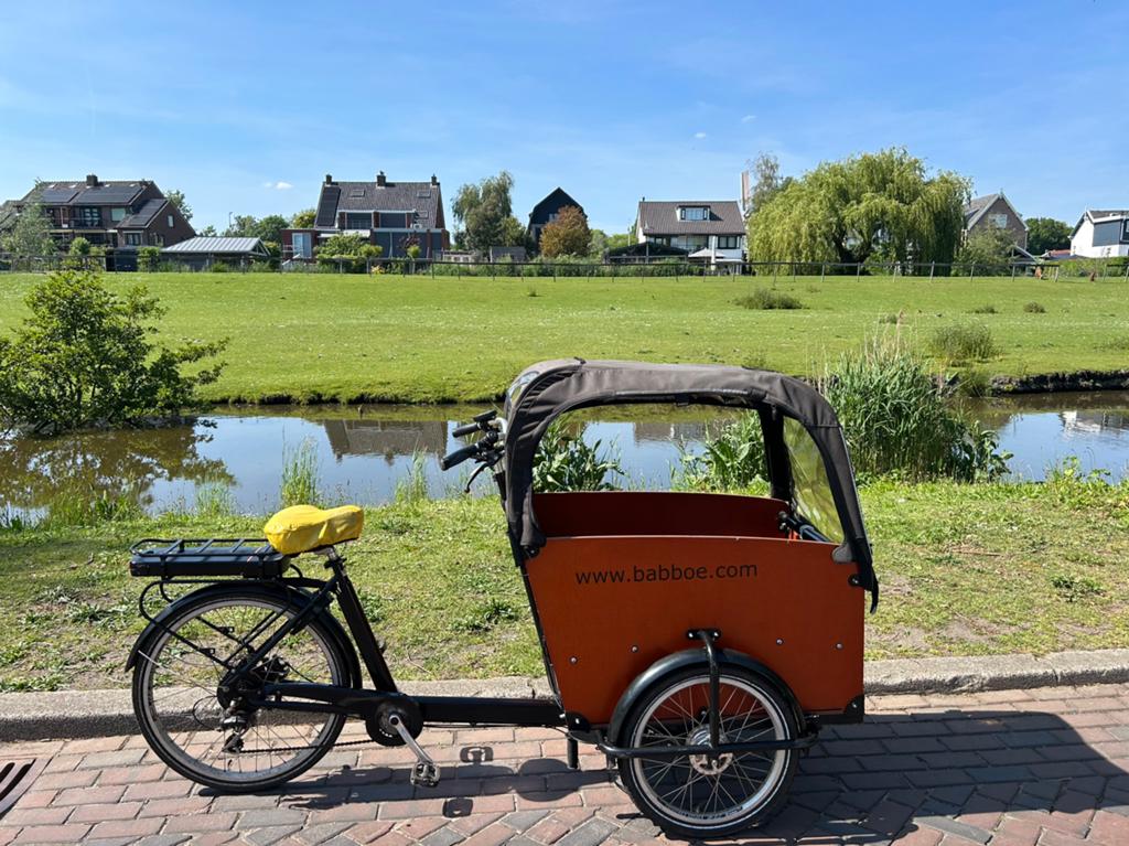 Electric Babboe Big Bakfiets, Overige merken, 4 kinderen of meer, Gebruikt, Elektrisch