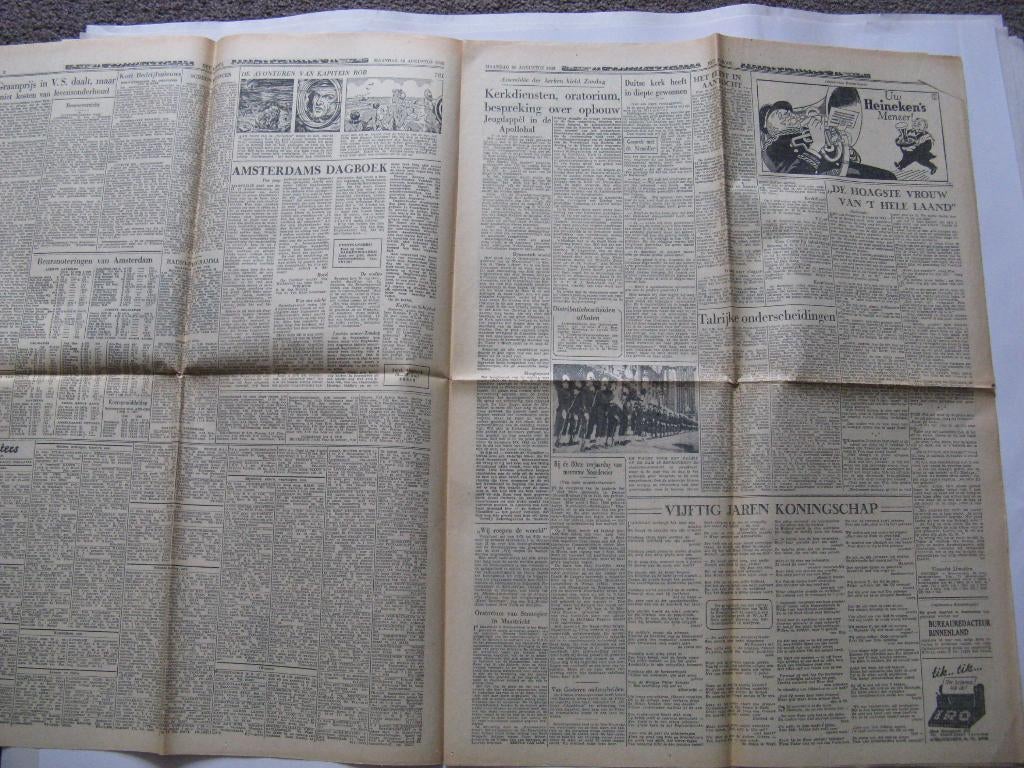 Nieuwe Rotterdammer Courant 8 december 1962, Verzamelen, Tijdschriften, Kranten en Knipsels, Ophalen of Verzenden, 1960 tot 1980