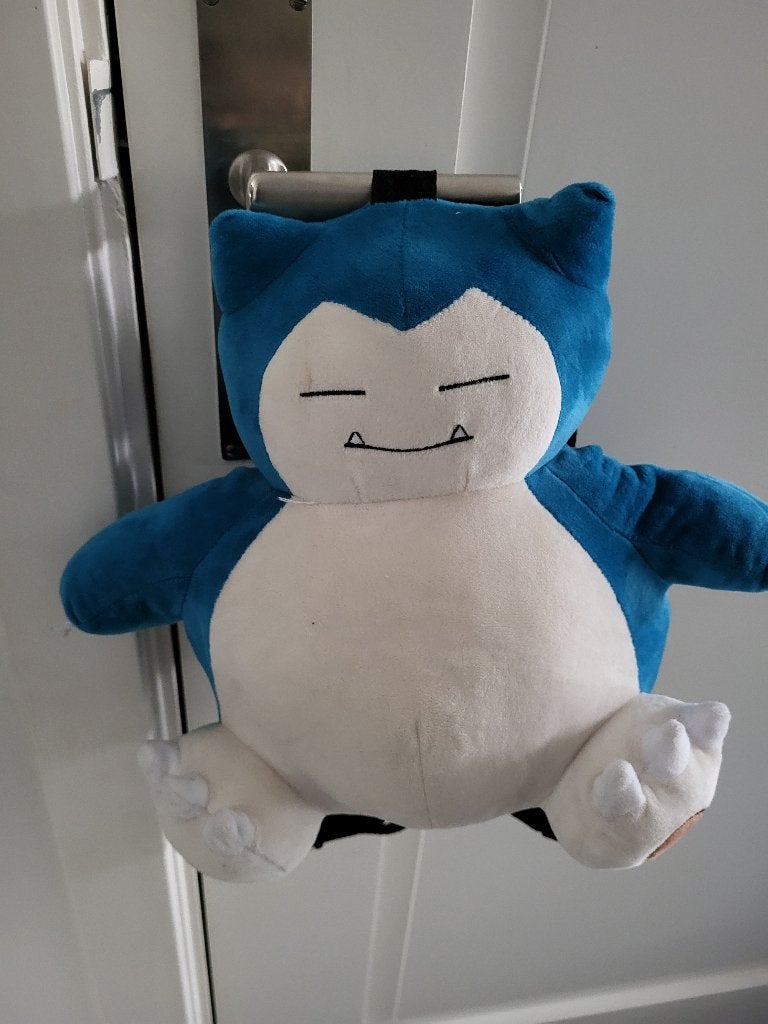 Pokemon Snorlax pluche rugzakje, Kinderen en Baby's, Ophalen, Overige typen, Zo goed als nieuw, Pokémon