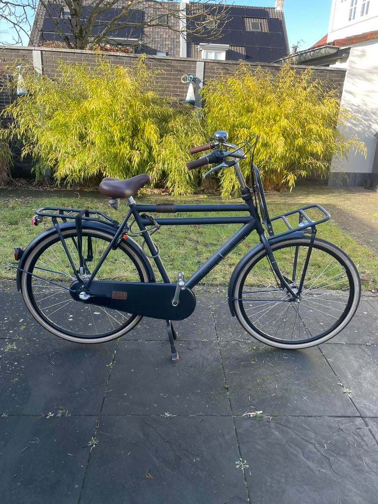 Cortina U4 transport herenfiets, Fietsen en Brommers, Versnellingen, Zo goed als nieuw, 57 tot 61 cm, Ophalen