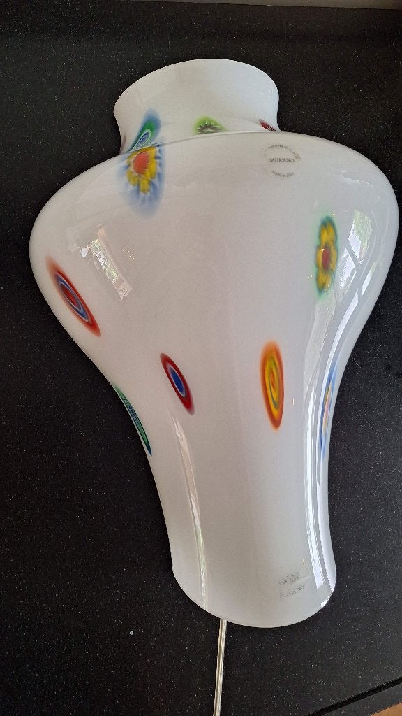 Murano Glazen Lamp, Ophalen, Overige fittingen, Zo goed als nieuw, Vintage italiaans