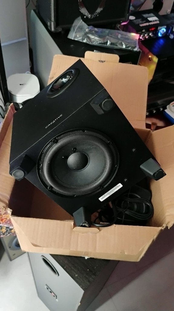 Creative 2.1 speakerset met actieve subwoofer - in doos, Audio, Tv en Foto, Luidsprekers, Overige merken, Gebruikt, Ophalen of Verzenden