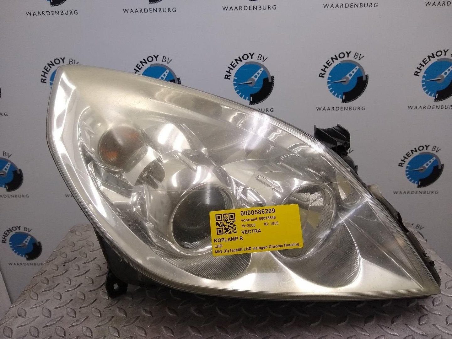 OPEL VECTRA 1.9 CDTi Executive  KOPLAMP R 2008, Auto-onderdelen, Verlichting, Gebruikt, ARN erkend, Stiba lid, Erkend duurzaam