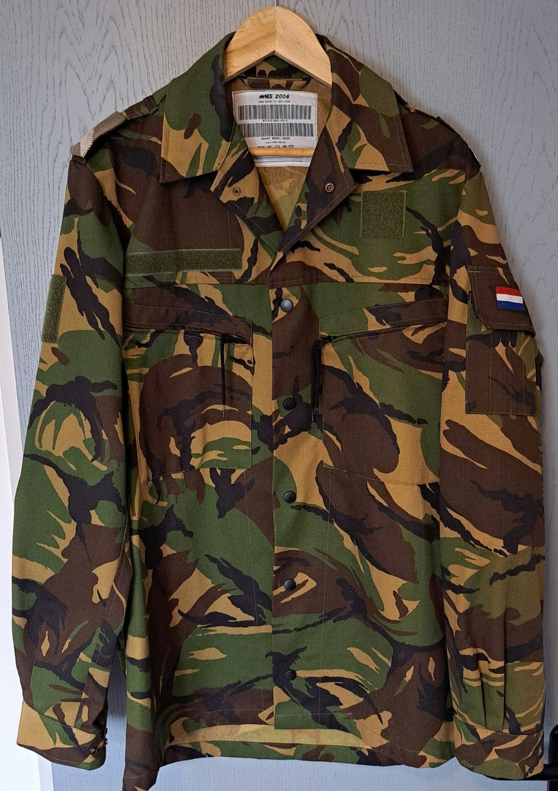 Nederlands Leger Camouflage Pak - Jas en Broek, Ophalen of Verzenden, Landmacht, Nederland, Kleding of Schoenen
