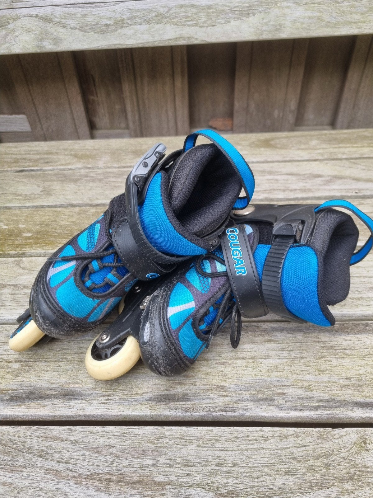 Cougar inline skates - verstelbaar maat 31-34, Ophalen of Verzenden, Gebruikt, Overige typen, Overige merken