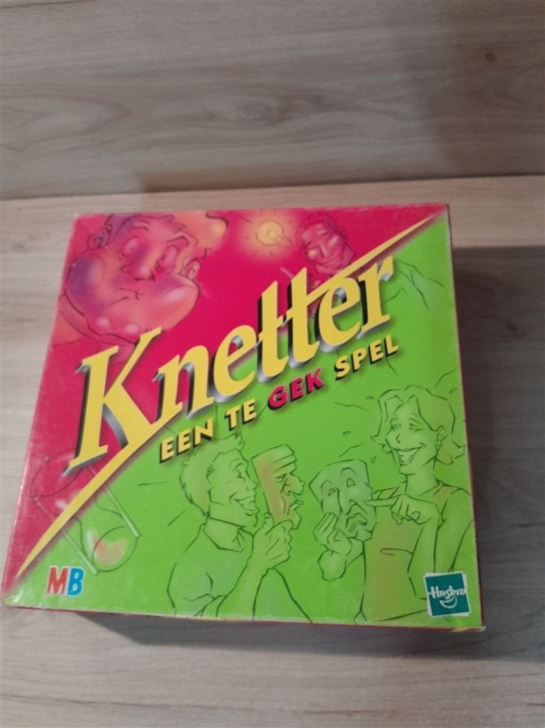 Knetter een te gek spel - s5441, Hobby en Vrije tijd, Gezelschapsspellen | Bordspellen, Verzenden, Zo goed als nieuw