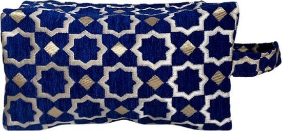 Toilettas Pouch met Handige Reis Make-up tas-  Blauw, 30 cm of meer, Blauw, Ophalen of Verzenden, Nieuw