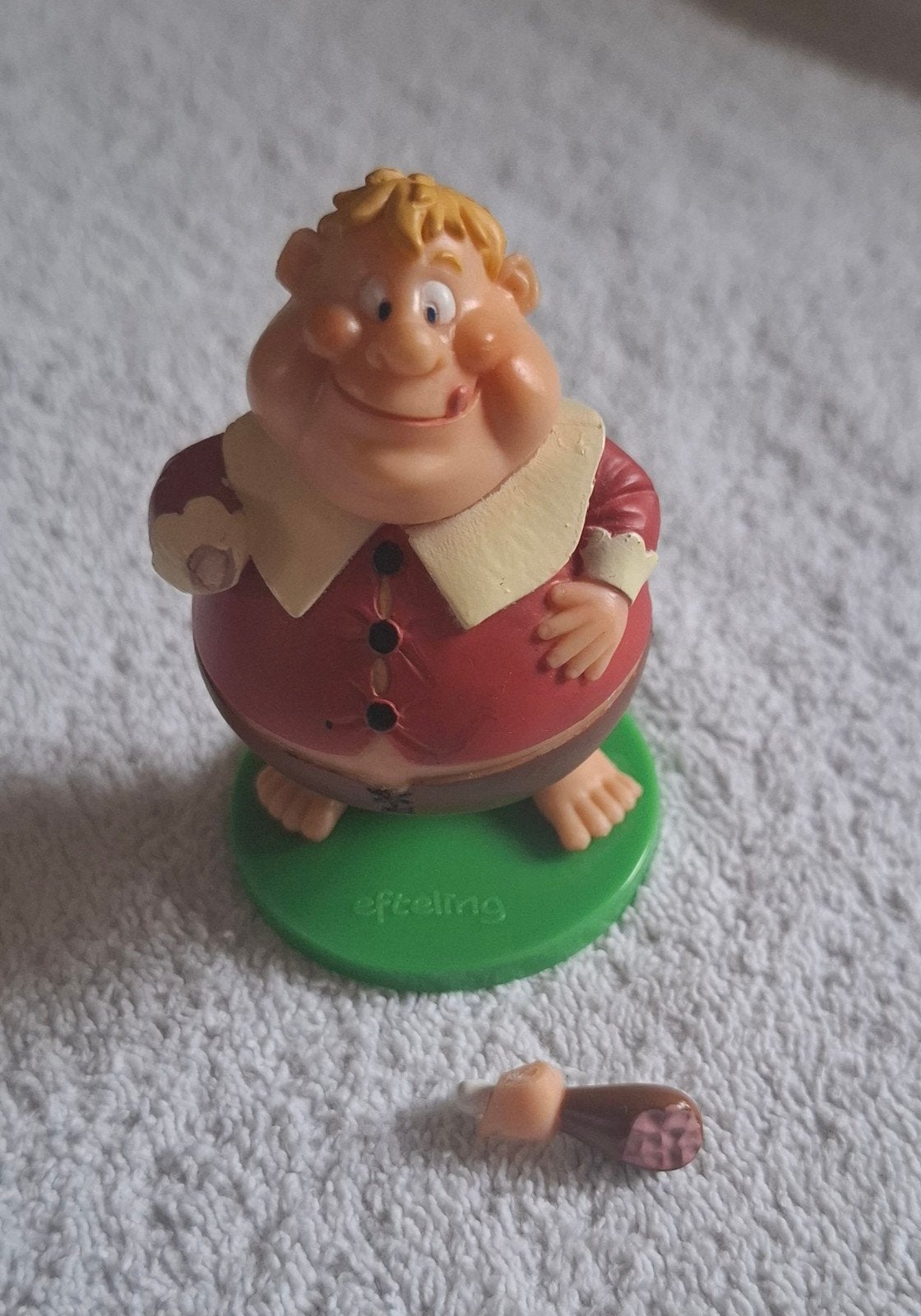 Efteling Holle Bolle Gijs - hand afgebroken, Ophalen of Verzenden, Gebruikt, Beeldje of Poppetje