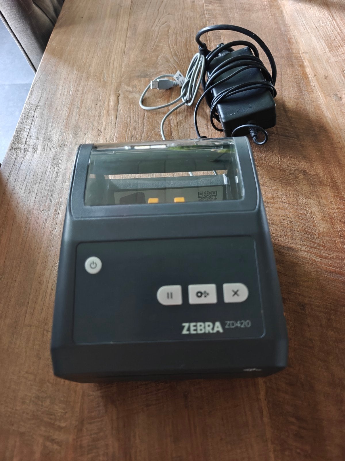 Zebra ZD420 Labelprinter - gebruikt, Computers en Software, Zwart-en-wit printen, Gebruikt, Printer, Ophalen of Verzenden
