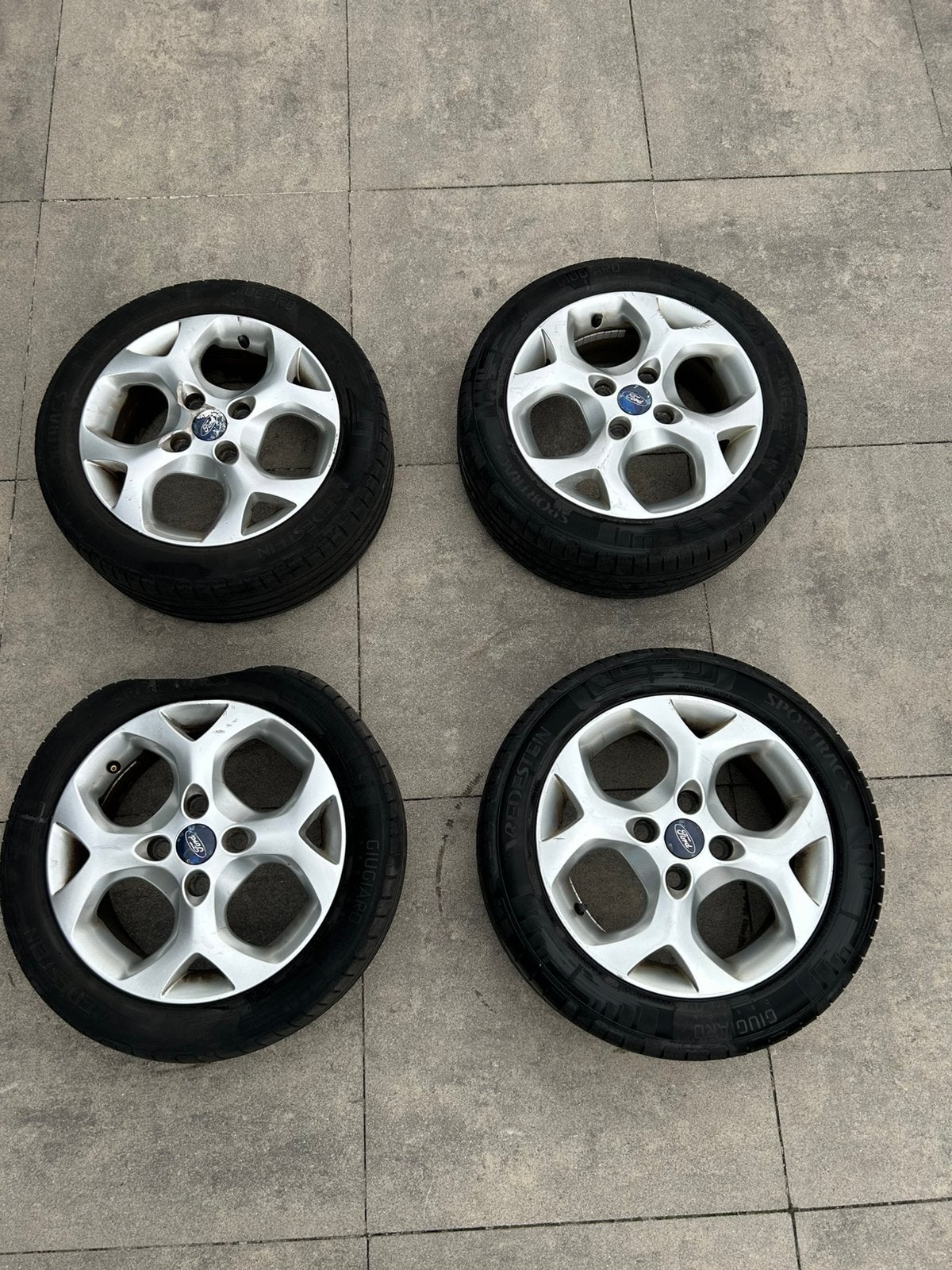 Ford fiesta 15 inch velgen, Auto-onderdelen, Banden en Velgen, Ophalen, 15 inch, Velg(en), 195 mm