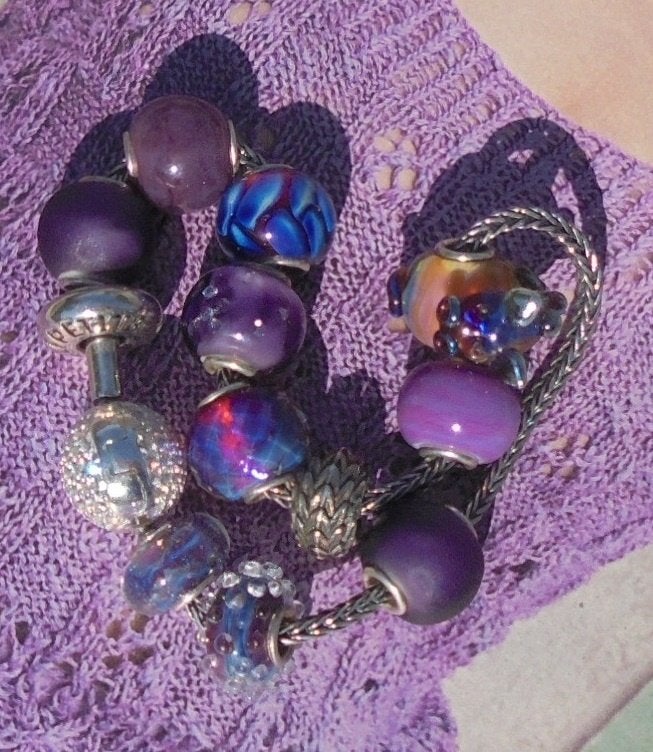 elfbeads armband 17,5-18cm, Verzenden, Nieuw, Met bedels of kralen, Zilver