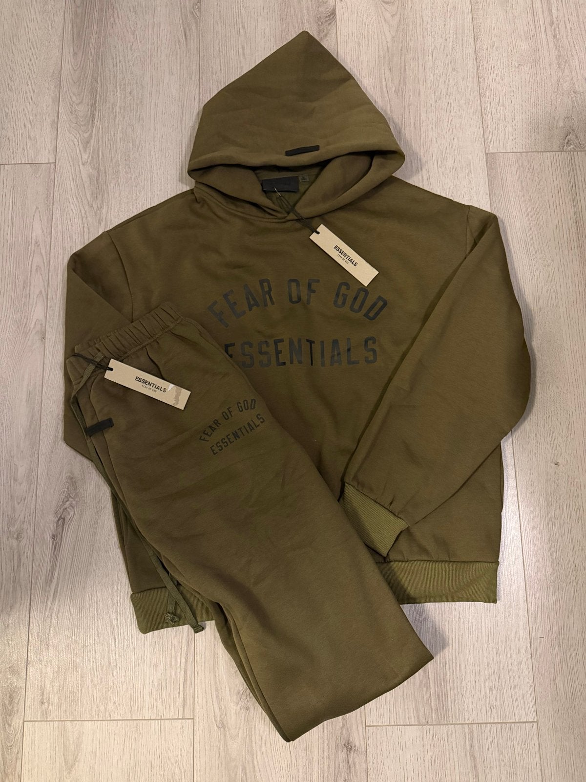 Fear of God Essentials Pak - Groen - Maat L, Verzenden, Nieuw