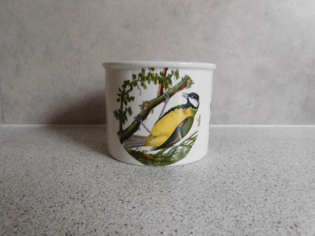 Confiturepot 7,5x9,5 cm. Birds of Britain 1978 Portmeirion, Huis en Inrichting, Keuken | Servies, Overige typen, Ophalen of Verzenden