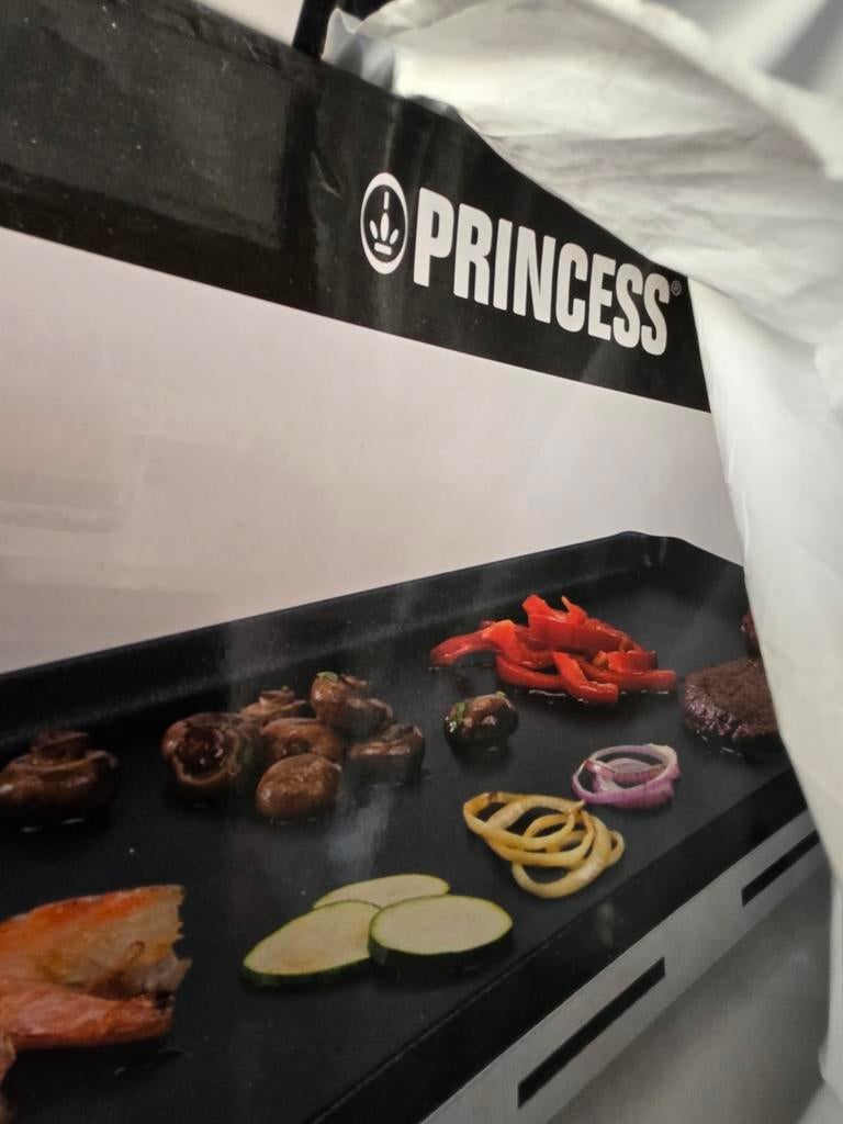 Princess Tafelgrill/Bakplaat 1800W - Nieuw in doos, Ophalen of Verzenden, Nieuw, Tafelgrill