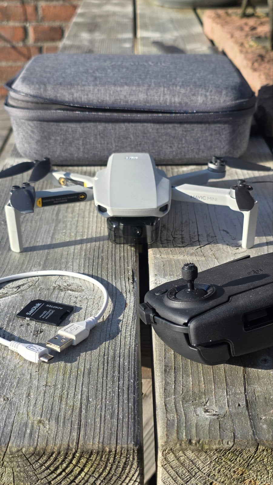 DJI Mavic Mini Fly More Combo met 3 accu's, Cameradrone, Extra accu('s), Zo goed als nieuw, Minder dan 250 gram