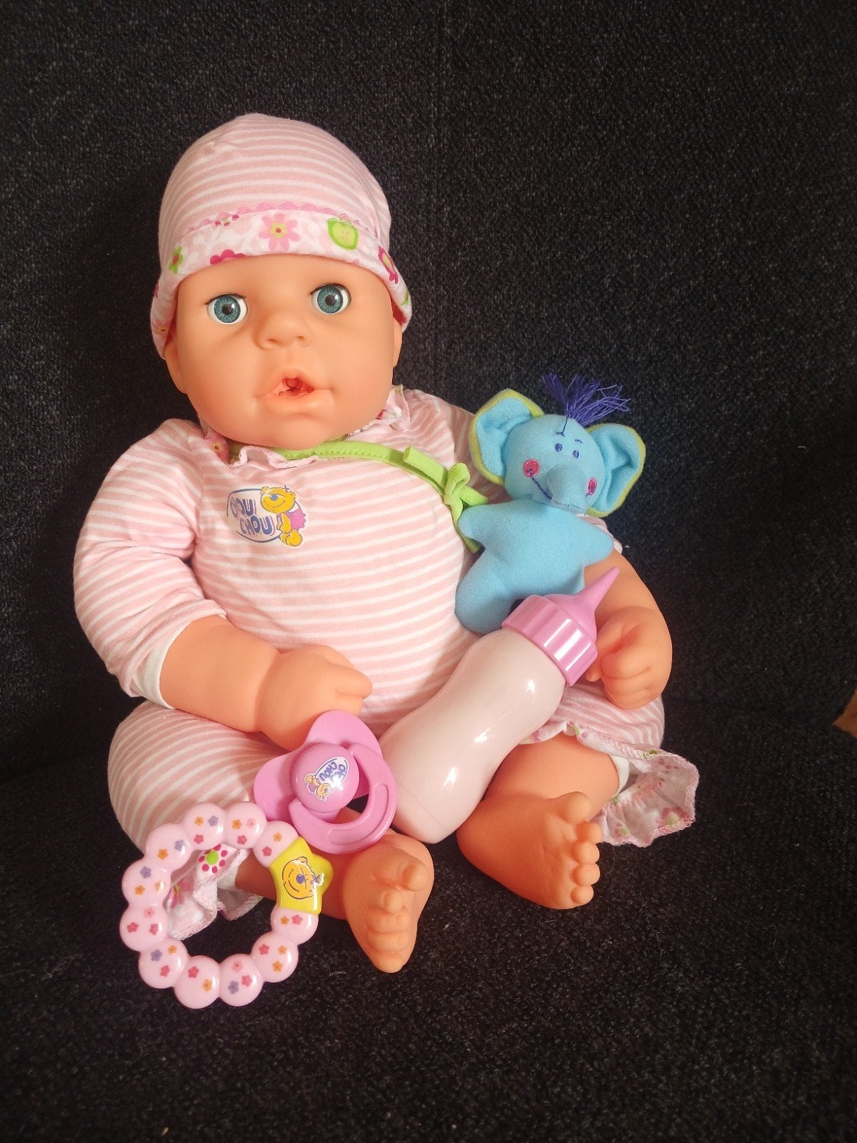 Chou chou baby pop zalf creation interactieve babypop, Ophalen, Nieuw, Babypop