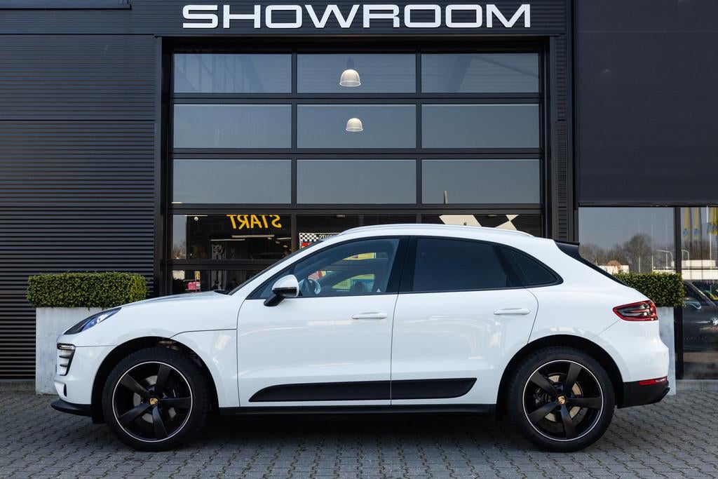 Porsche Macan 2.0, 252 PK, Pano, Sportstoelen, Luchtvering,, Auto's, Porsche, Automaat, Gebruikt, 4 cilinders, Wit
