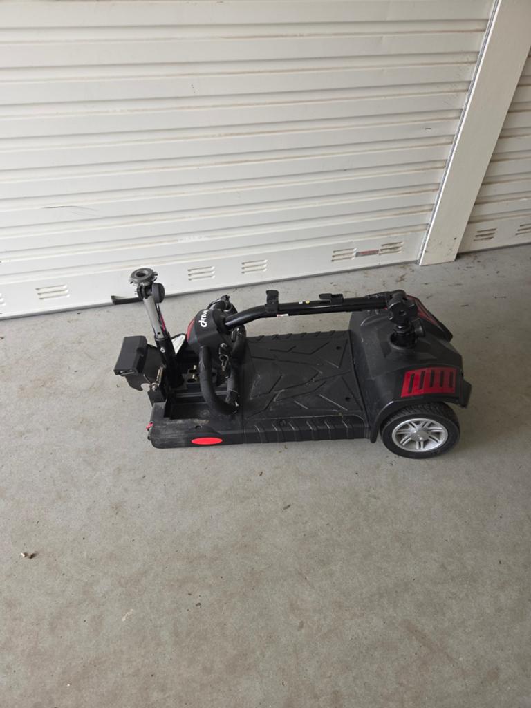 Opvouwbare scootmobiel, Ophalen of Verzenden, Gebruikt, 10 km/u of minder