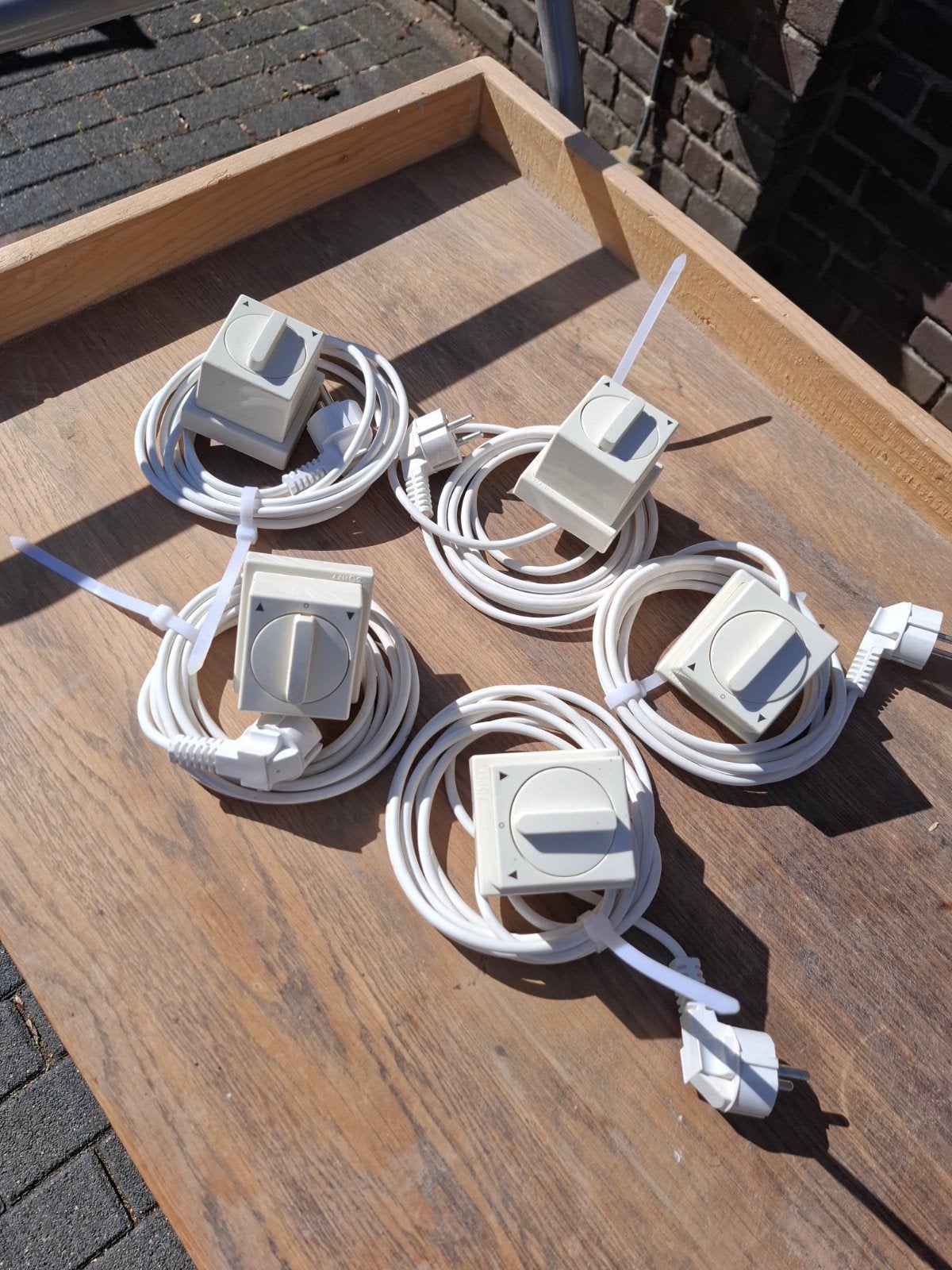 5x Somfy Rolluik / Zonnescherm schakelaar, Ophalen of Verzenden, Gebruikt, Overige merken, Dimmer
