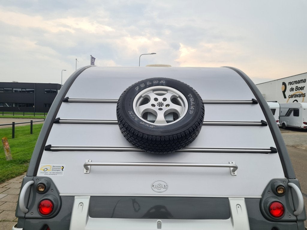 T@B Off Road 320 Voortent!, Caravans en Kamperen, Caravans, Overige typen, Rondzit, Tot en met 2, Bedrijf