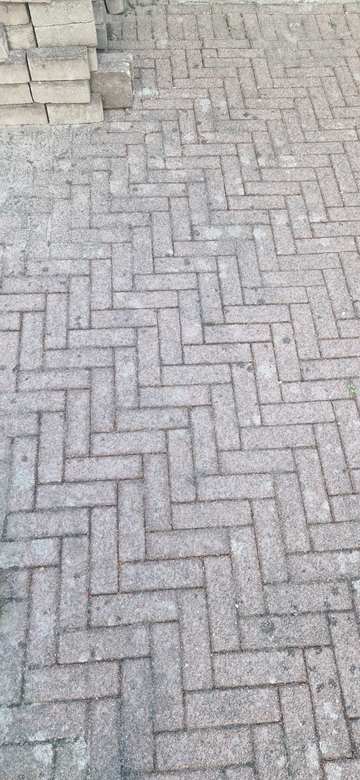 GRATIS 5M2 BESTRATING, Tuin en Terras, Tegels en Klinkers, Ophalen, Gebruikt, Klinkers, 5 tot 10 m²