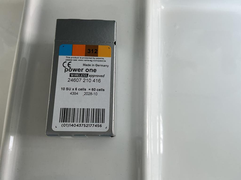 Varta batterijen hoortoestel, Audio, Tv en Foto, Accu's en Batterijen, Ophalen of Verzenden, Nieuw