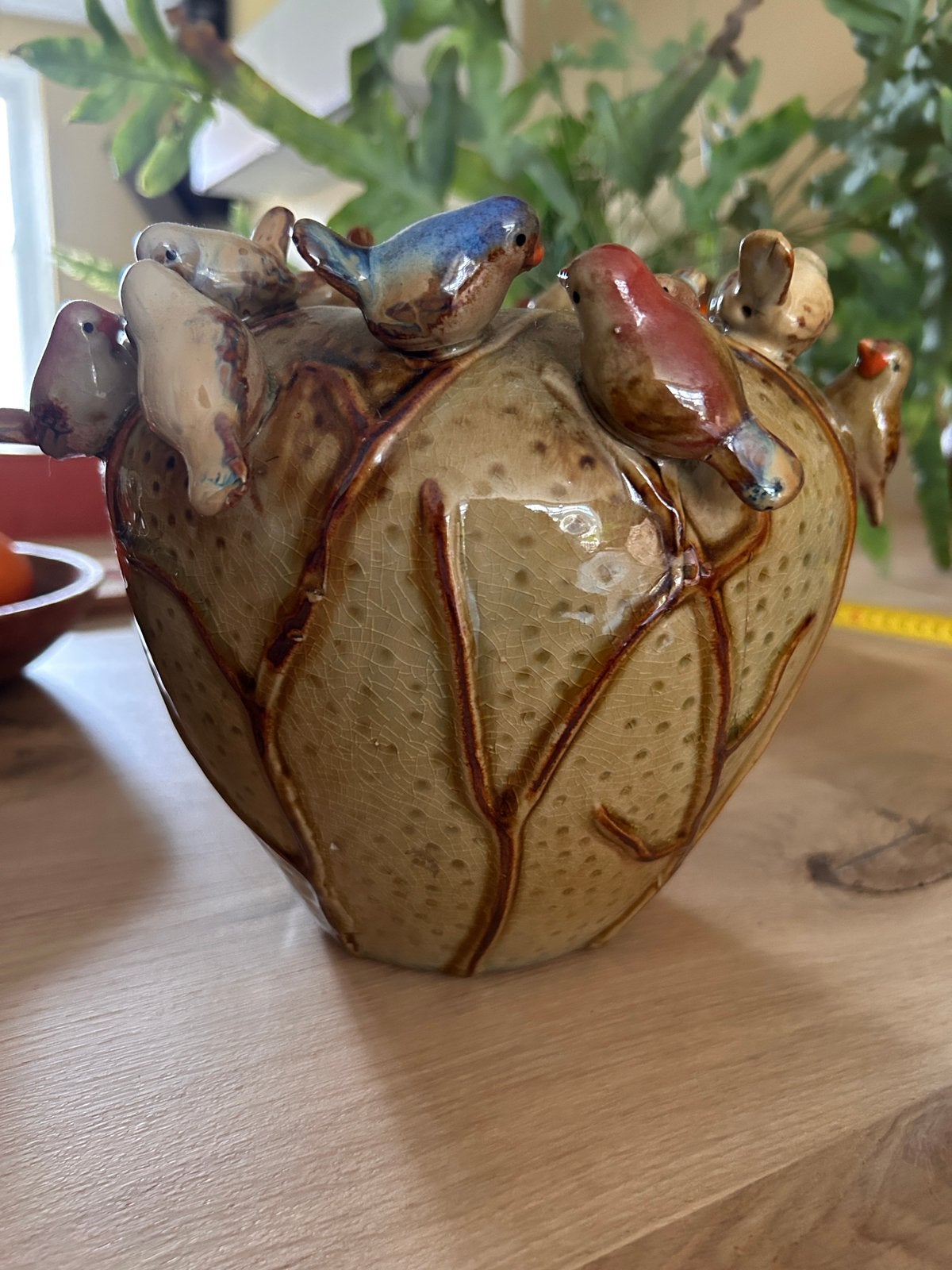 Des pots vogel vaas, Ophalen, Zo goed als nieuw
