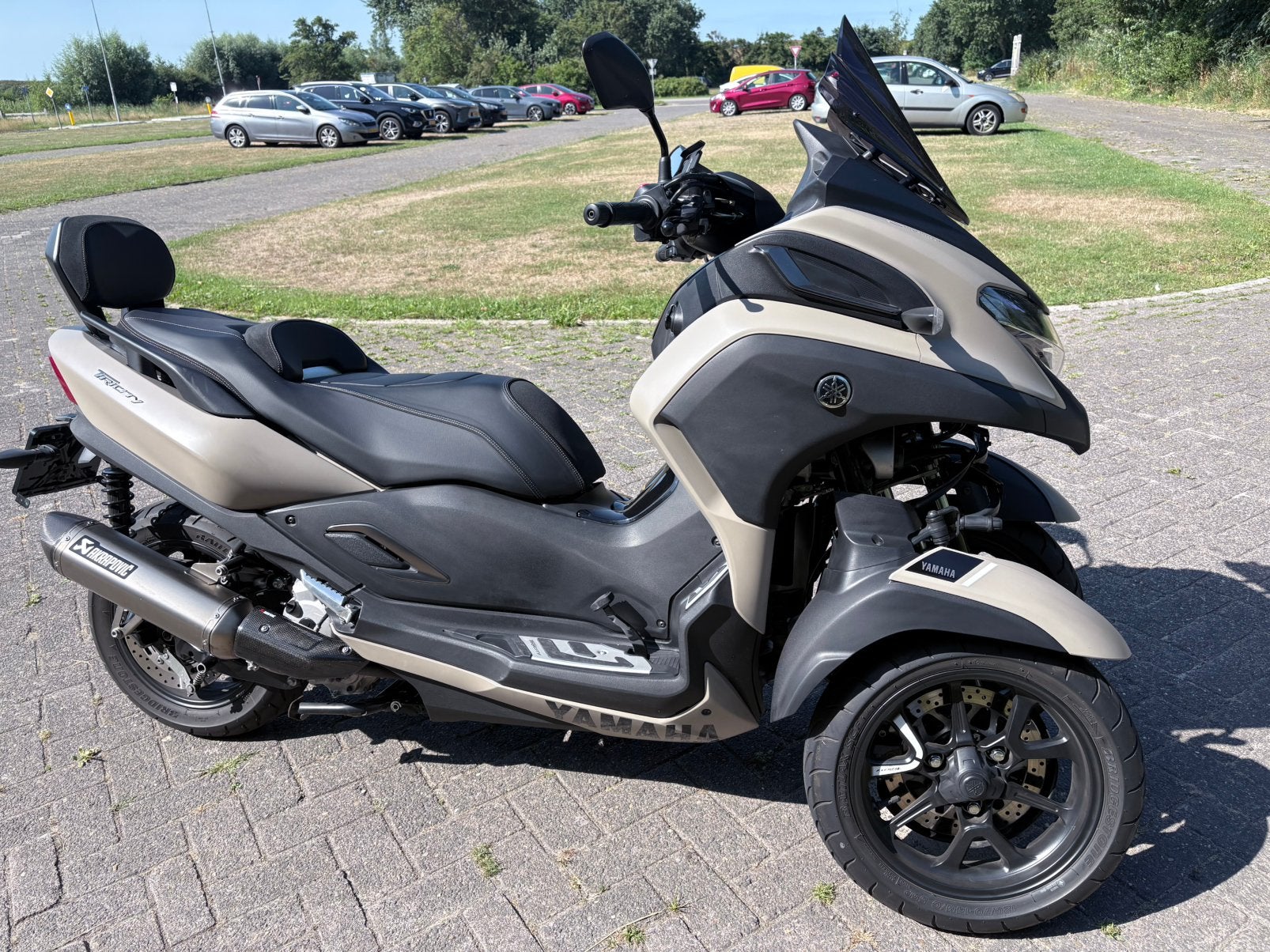 Yamaha Tricity 300, Ophalen, Gebruikt