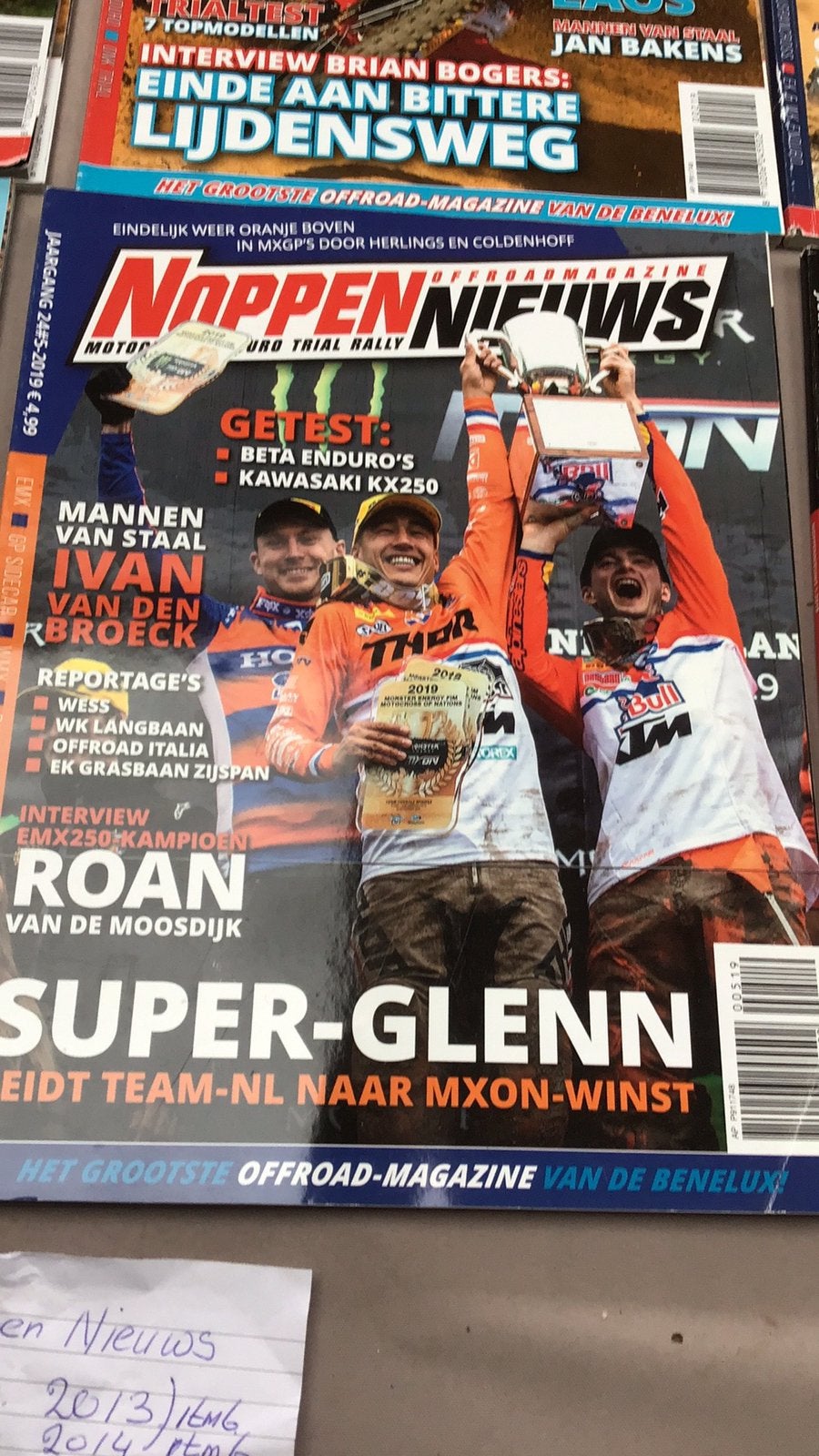 Motor tijdschriften, Ophalen, Gelezen