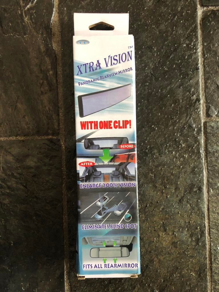 XTRA VISION Panoramische Achteruitkijkspiegel - Nieuw!, Ophalen of Verzenden, Nieuw, Universele onderdelen