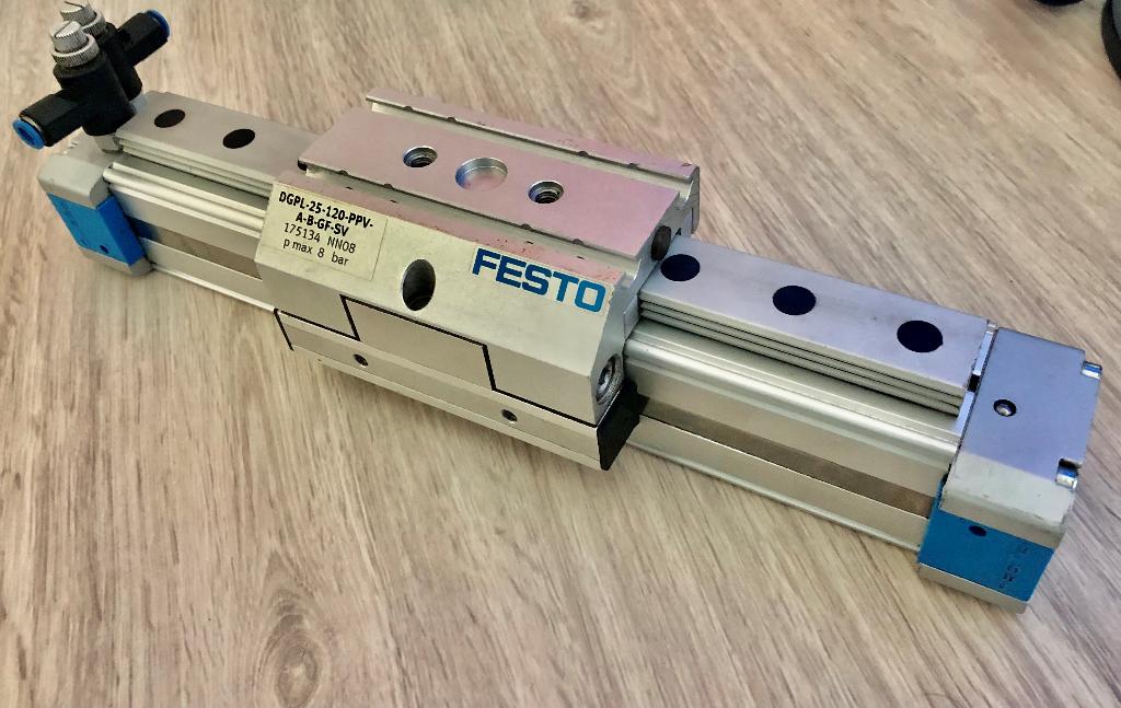 FESTO - Lineaire aandrijving - DGPL-25-120-PPV-A-B-GF-SV, Ophalen of Verzenden, Gebruikt