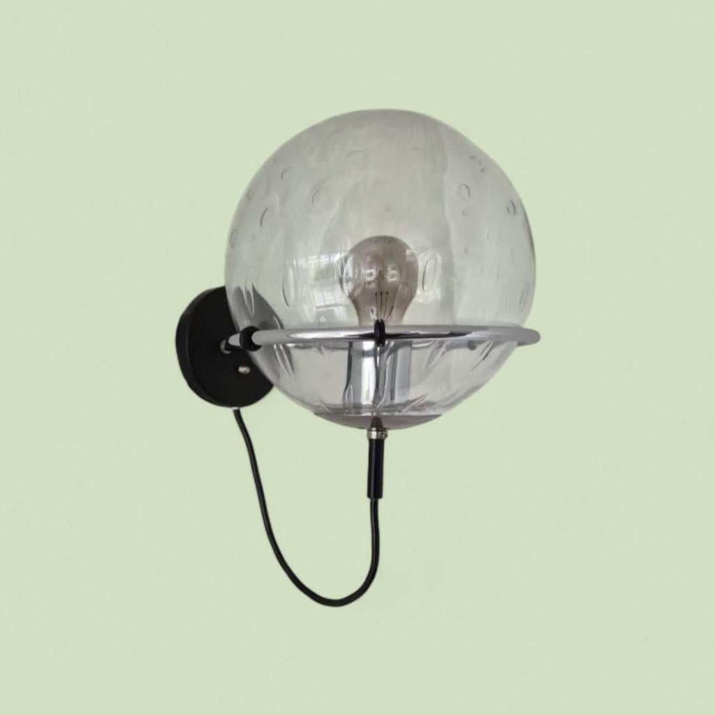 Vintage design Raak basket bol wandlamp lamp, Ophalen, Anvia dijkstra gepo hala artemide dutch