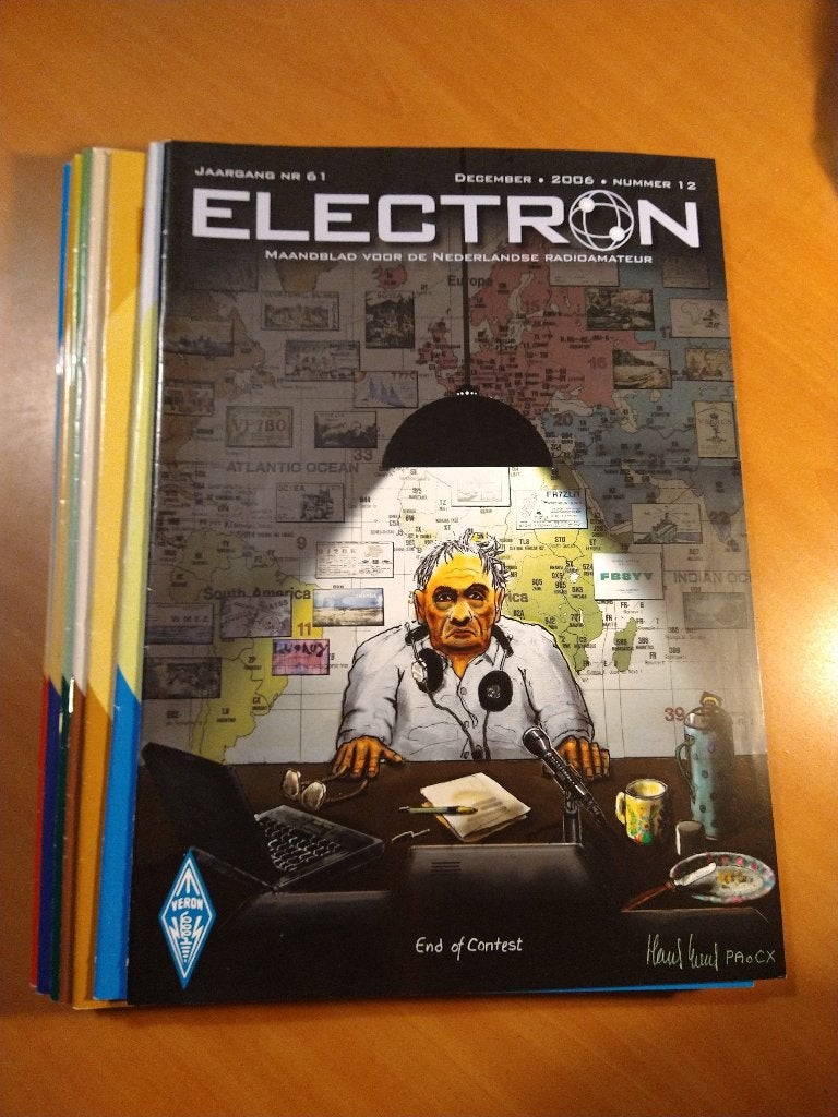 Electron. Maandblad voor de Nederlandse Radioamateur. 2006, Ophalen of Verzenden, Zo goed als nieuw