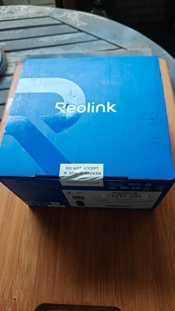 Reolink Video Doorbell WiFi— NIEUW & verzegeld met chime, Ophalen of Verzenden, Ingebouwde camera, Nieuw, Bedraad