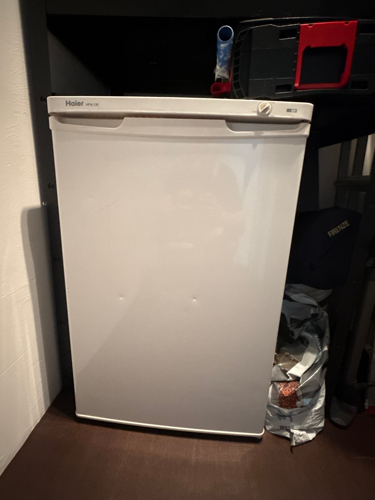 Haier HFN-136 vriezer, Ophalen, Gebruikt, Minder dan 85 cm, Minder dan 60 cm