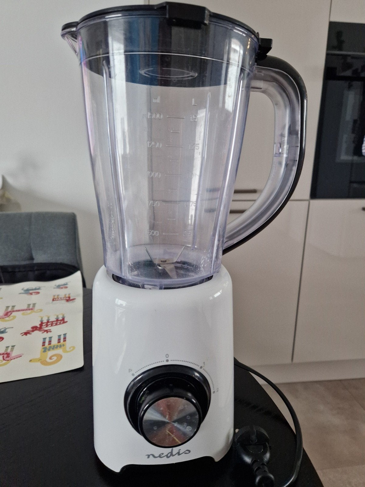 Nedis Stand Blender KABL300CWT - 800W, Ophalen, Gebruikt, Blender