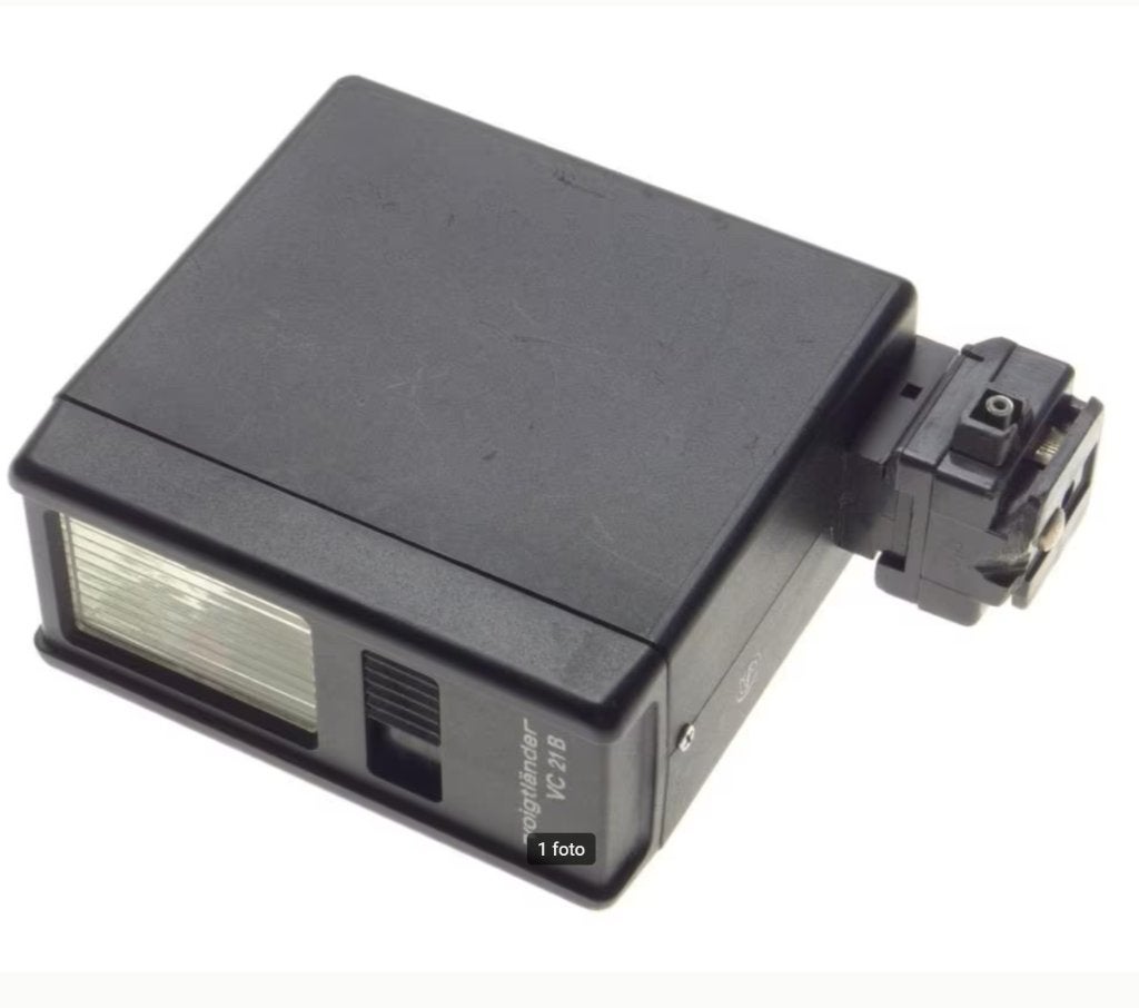 Flitser Voigtländer VC 21B, Ophalen of Verzenden, Gebruikt, Overige merken, Kantelbaar