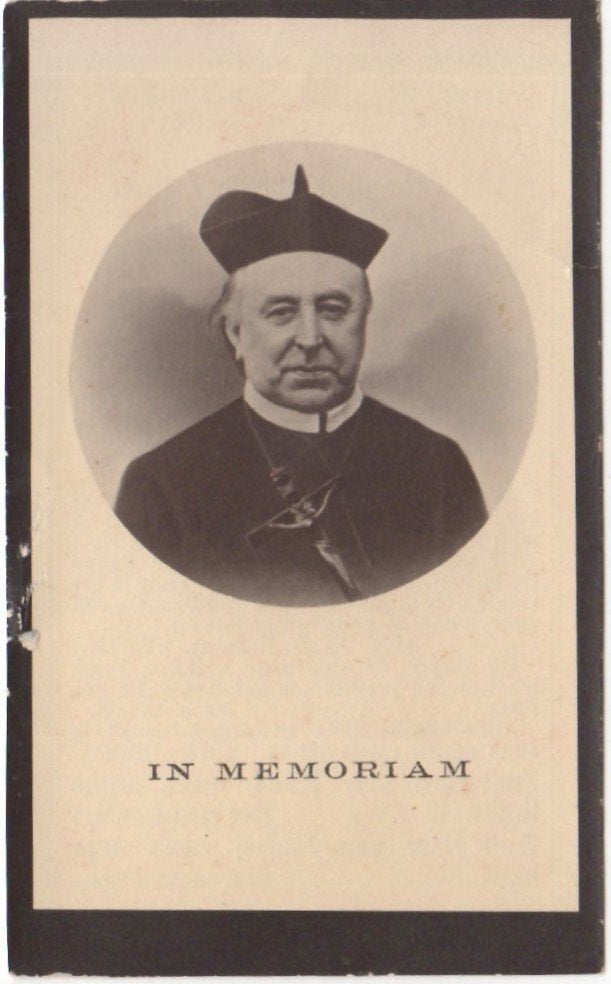 pater Jacobus Polman 1852 Amsterdam + 1917 Rotterdam, 64 jr, Verzamelen, Ophalen of Verzenden