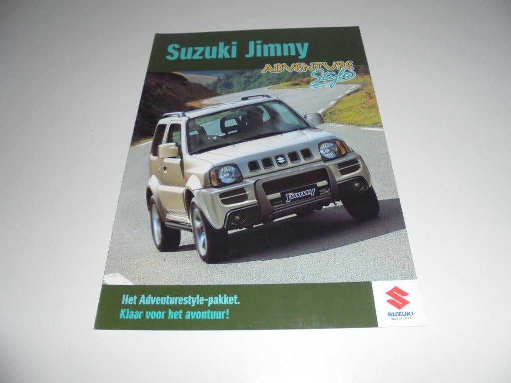 leaflet Suzuki Jimny Adventure Style  2006, Boeken, Ophalen of Verzenden, Zo goed als nieuw, Overige merken