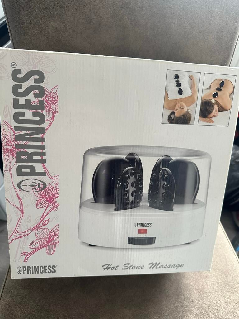 NIEUW IN DOOS -Princess Hot Stone Massageapparaat, Ophalen, Nieuw, Hotstone