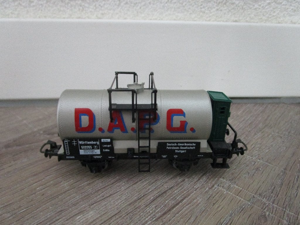 Marklin 4674 tankwagen d.a.p.g., Wisselstroom, Gebruikt, Wagon, Ophalen of Verzenden