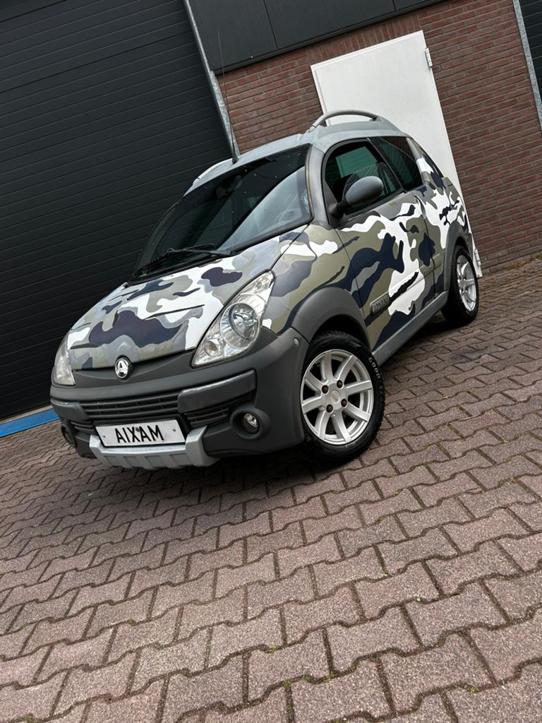 Aixam crossline | Zeer Uniek | Camouflage | XXL | 45 KM |, Diversen, Vds, Gebruikt, 16 km/u of meer, Kootwijkerbroek