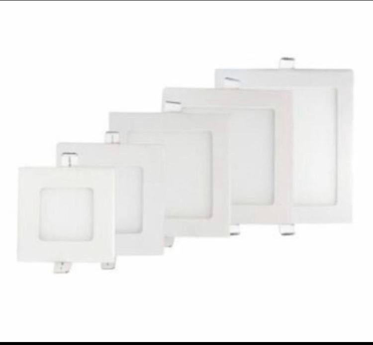 Partij Led inbouwspots vierkant 1090x, Huis en Inrichting, Lampen | Spots, Nieuw, Plafondspot of Wandspot, Metaal of Aluminium