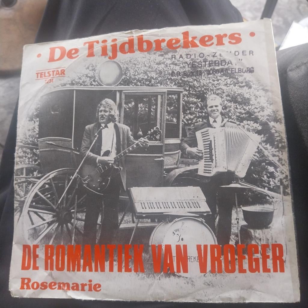 De Tijdbrekers - De Romantiek Van Vroeger / Rosemarie Single, Cd's en Dvd's, Vinyl Singles, Gebruikt, Originele persing, 7 inch