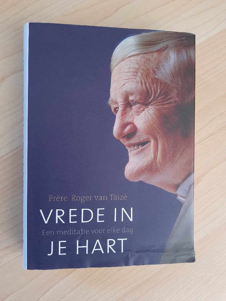 VREDE IN JE HART  Frere Roger van Taize, Ophalen of Verzenden, Zo goed als nieuw