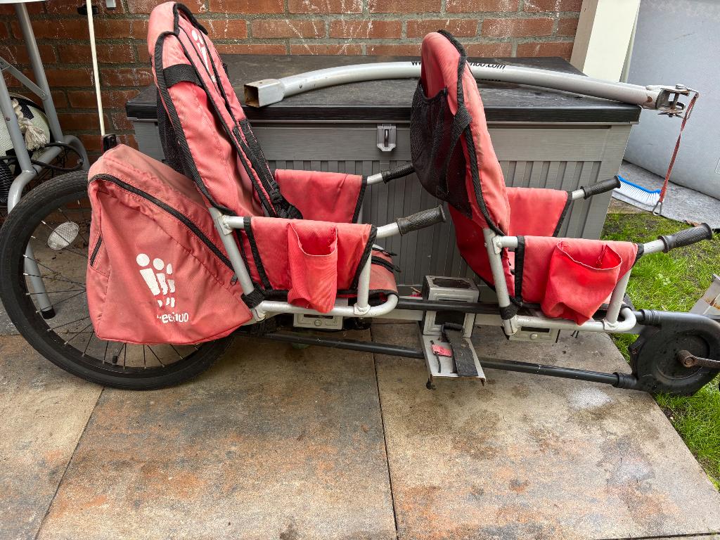 Weehoo fietsaanhanger, Ophalen, Gebruikt, Aanhangfiets, 80 kg of meer