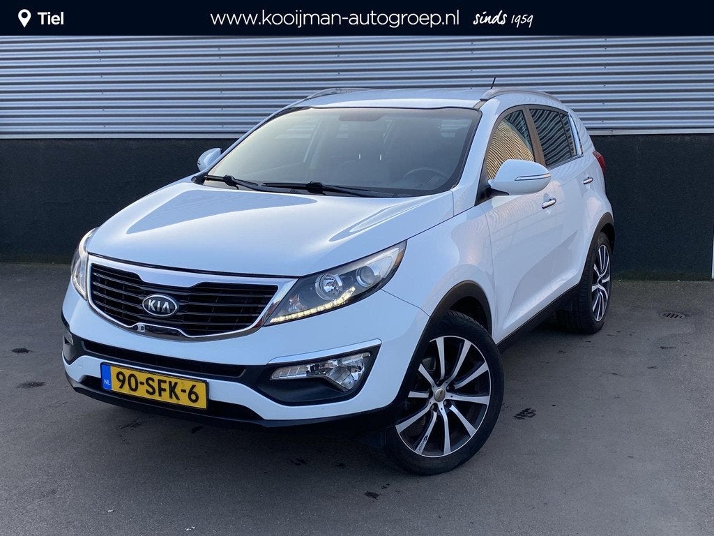 Kia Sportage 2.0 X-ecutive Plus Pack Climate control, Cruise, Auto's, Gebruikt, 4 cilinders, Leder en Stof, Handgeschakeld