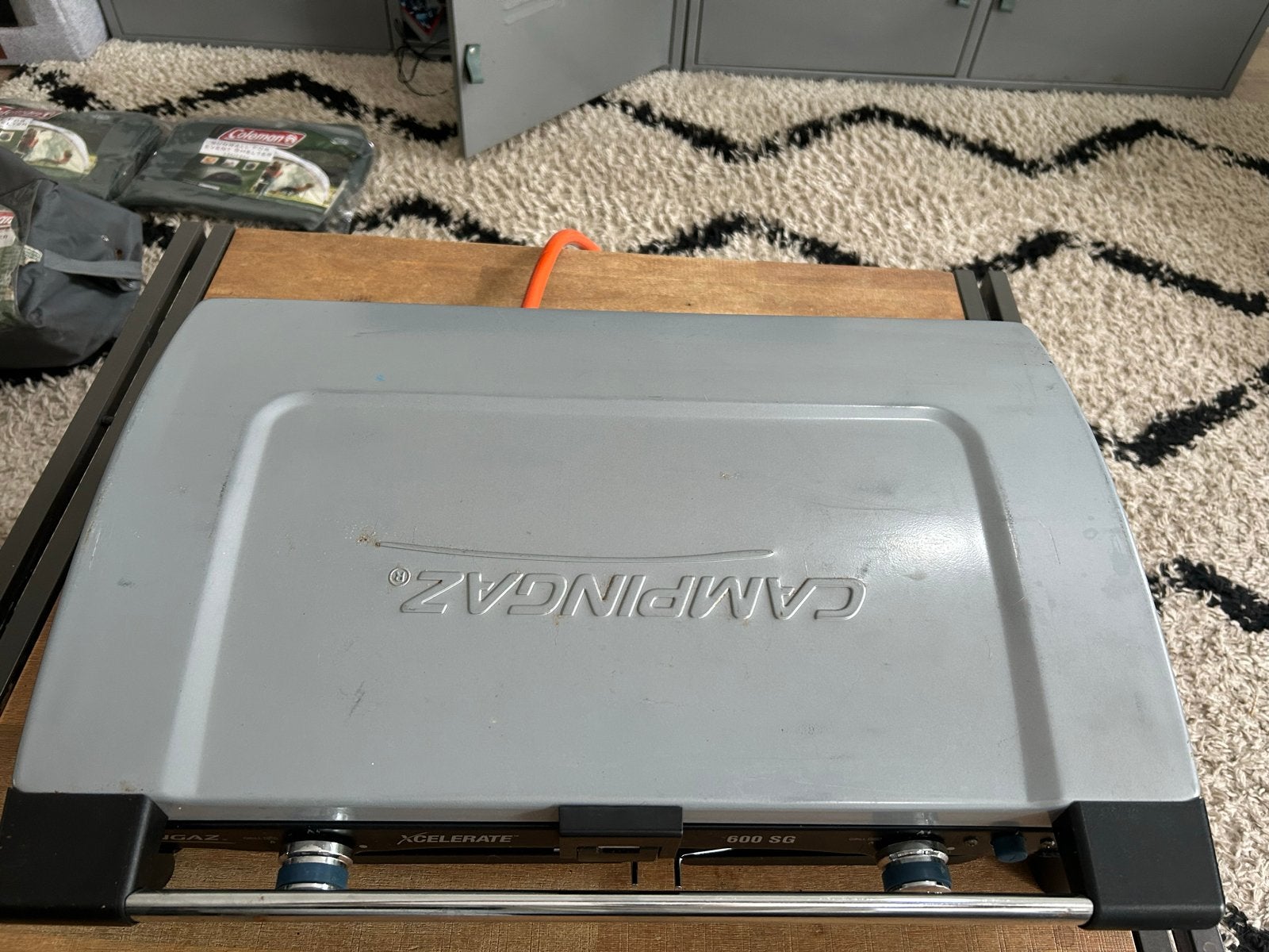 Campingaz Xcelerate 600 SG, Ophalen, Gebruikt