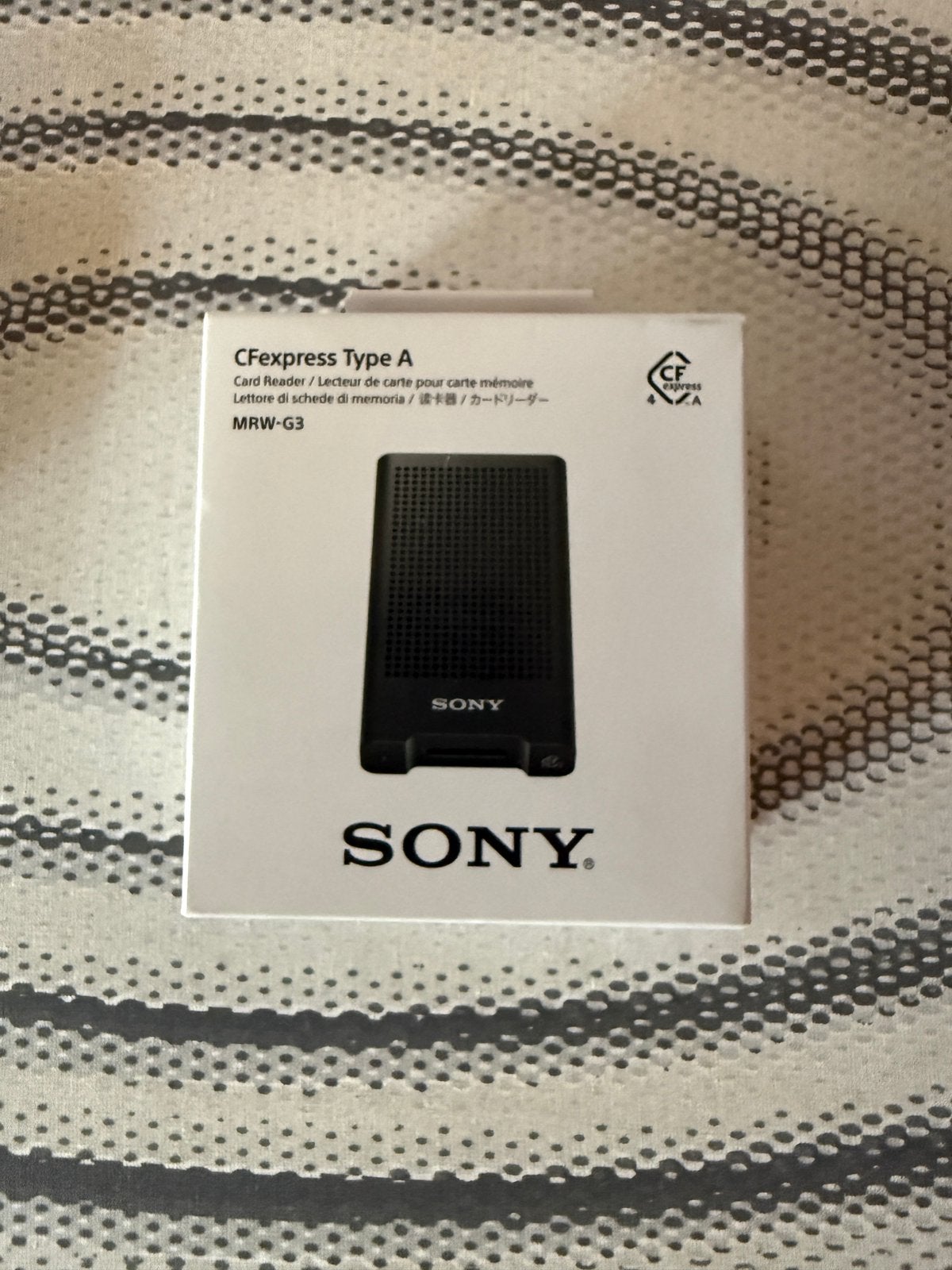 Sony MRW-G3 CFexpress Type A kaartlezer NIEUW, Ophalen, Overige typen, Nieuw, Geschikt voor 8k video